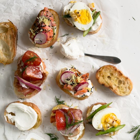 Summer Crostini Recipes