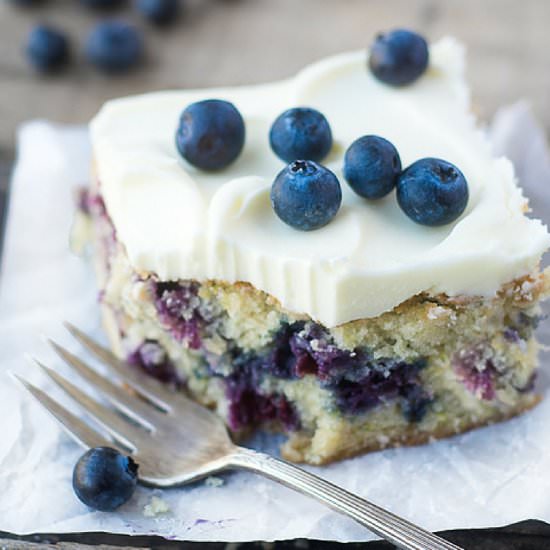 Blueberry Zucchini Cake