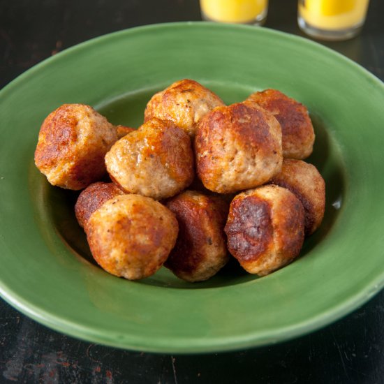 Ground Chicken Meatballs