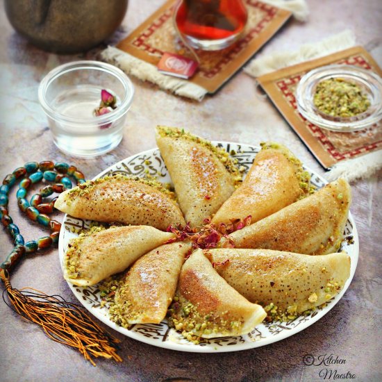 Atayef (Middle Eastern Pancakes)