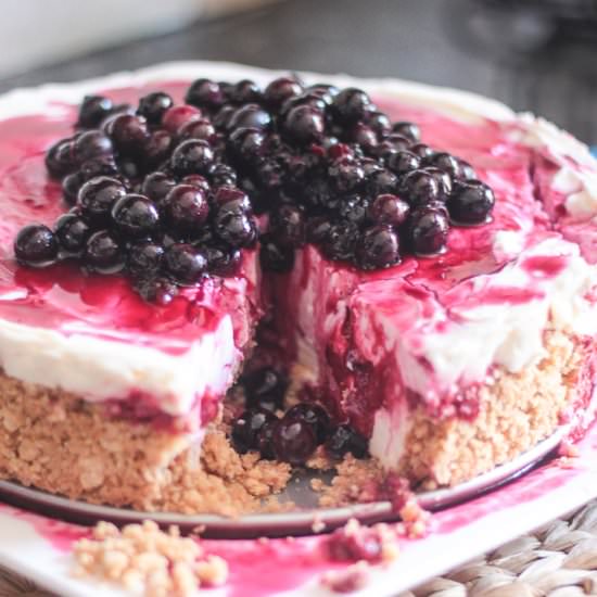 Fluffy No Bake Cheesecake