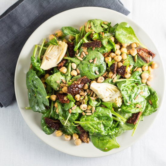 Sun-Dried Tomato & Artichoke Salad