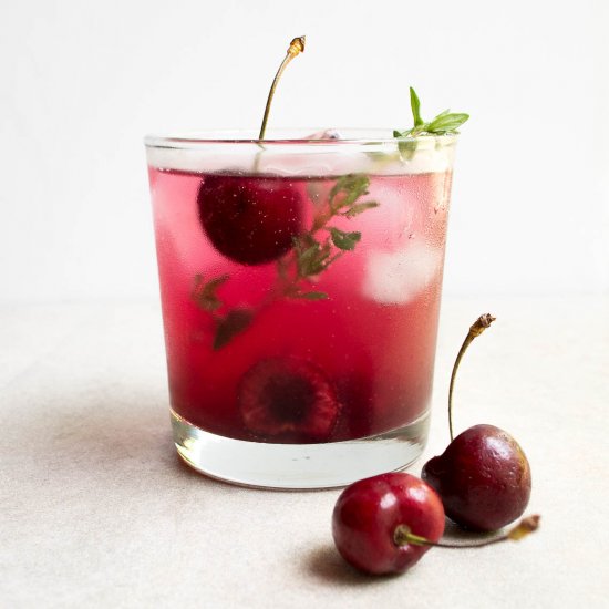 Cherry Vodka Soda