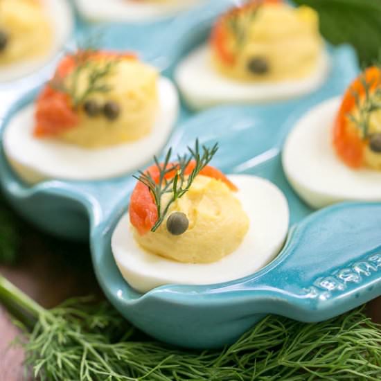 Jazzed Up Deviled Eggs