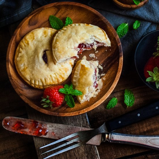 Sinful Strawberry Hand Pies