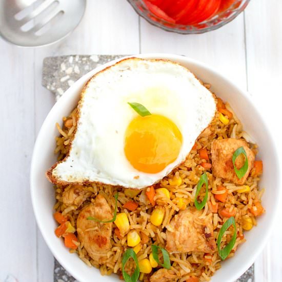 Indonesian Fried Rice (Nasi Goreng)