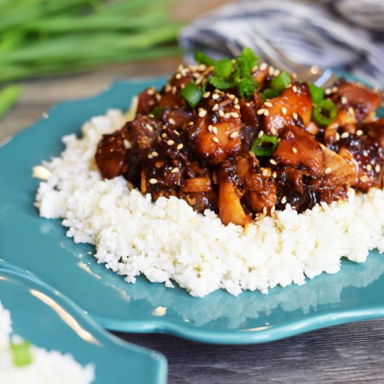 Slow Cooker Teriyaki Chicken