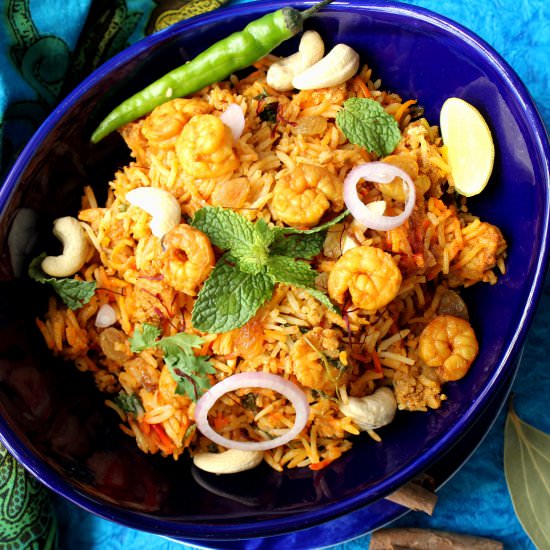 Prawn Biryani