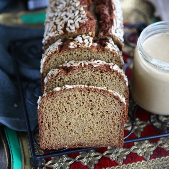 Quinoa and Coconut Flour Banana Bread