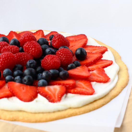 Red+ White+ Blue : Berry Tart