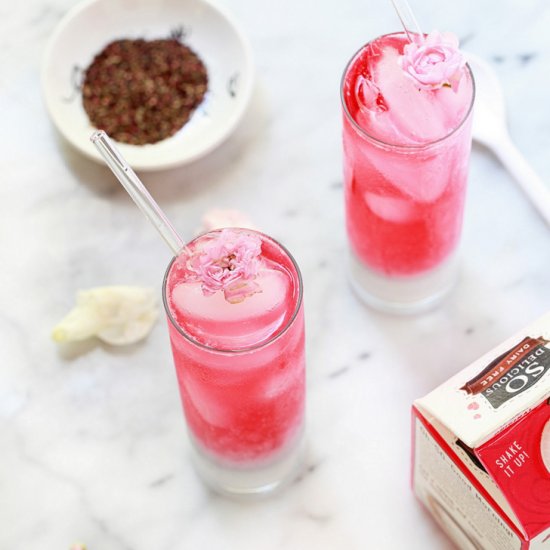 Hibiscus Coconut Iced Tea