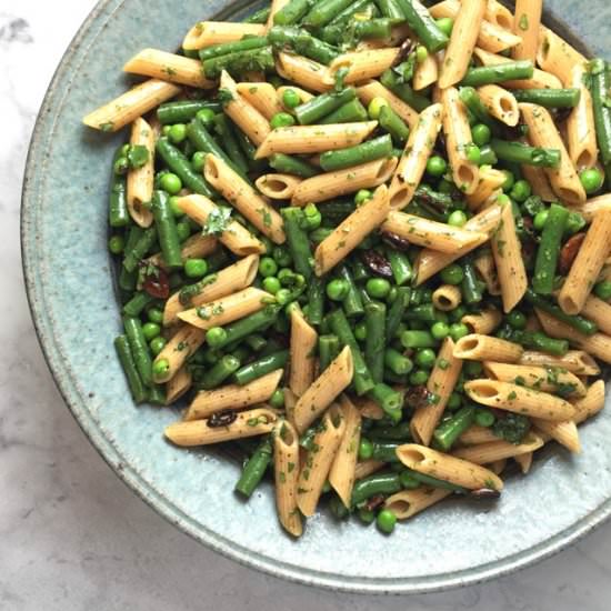 Pasta, Pea, & Bean Salad