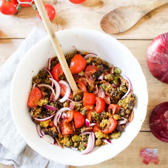 Summertime Okra Salad