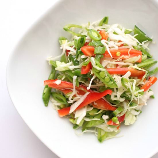 Sugar Snap Pea Slaw