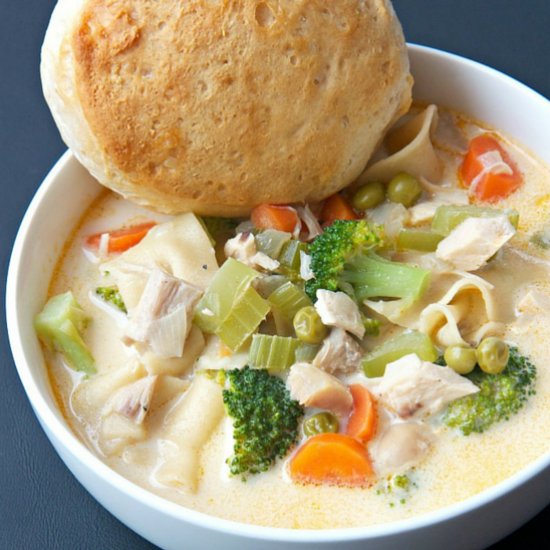 Chicken Pot Pie Soup