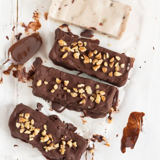 Vegan Chunky Monkey Ice Cream Bars