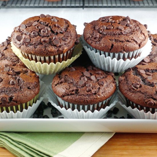 Double Chocolate Muffins