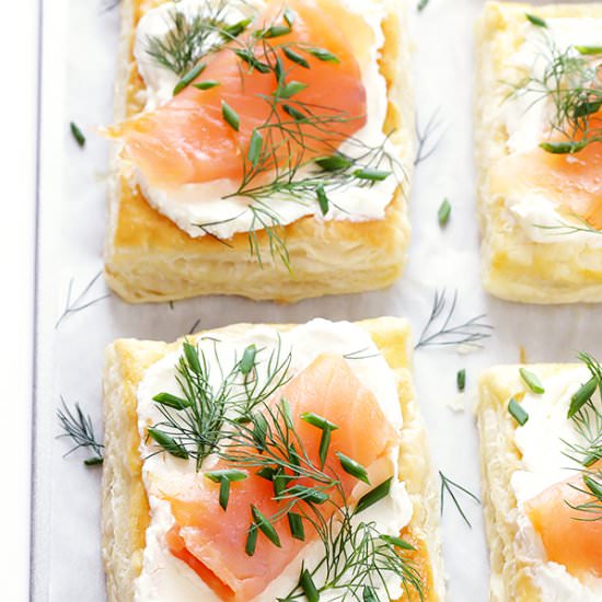 Salmon & Cream Cheese Pastries