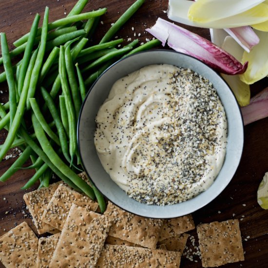 Everything Bagel Spiced Hummus