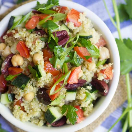 Mediterranean Quinoa Salad