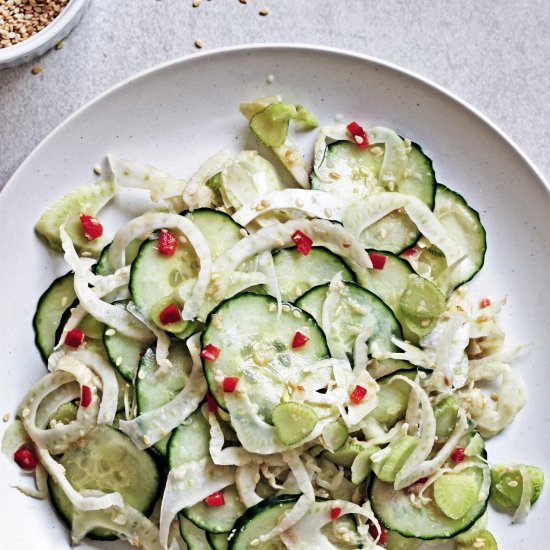 Cucumber & Fennel Salad