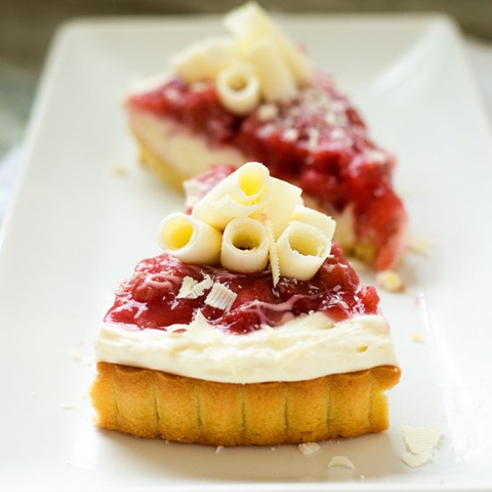 Strawberry Rhubarb Tart