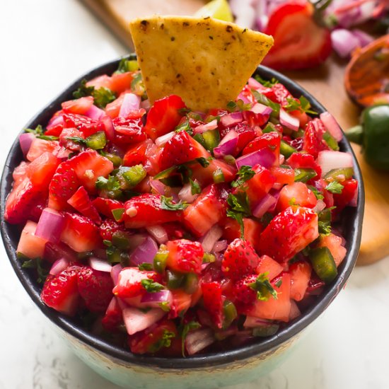 Strawberry Jalapeño Salsa