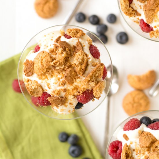 Summer Fruits with Amaretti