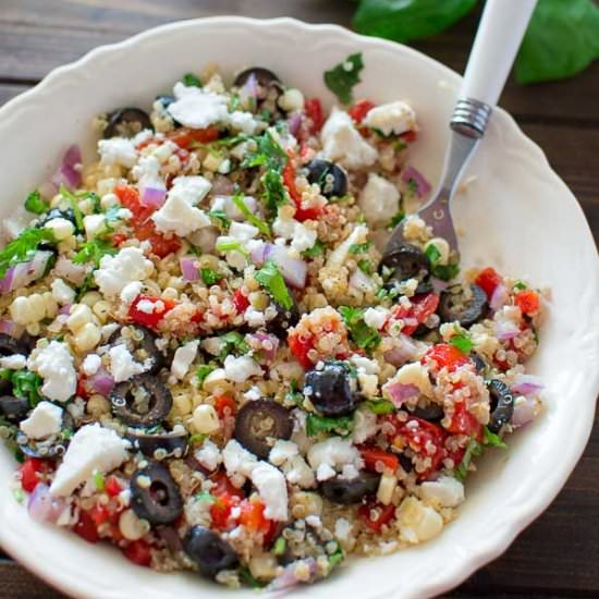 Mediterranean Quinoa Salad