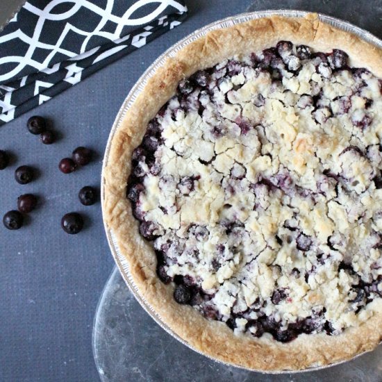 Saskatoon Berry Pie