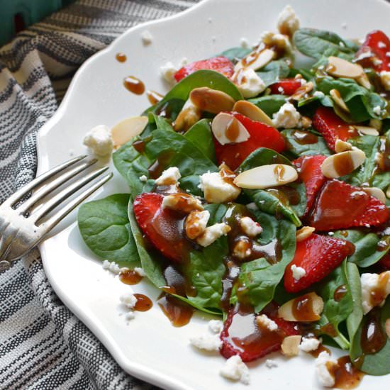 Strawberry Spinach Salad