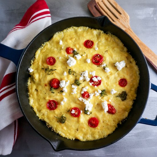 Vegetable Polenta Bake