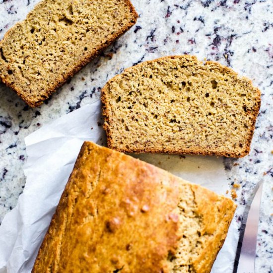 Healthy One Bowl Banana Bread