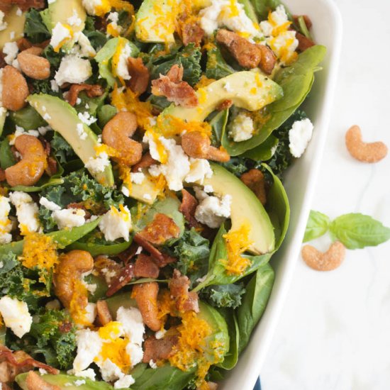 Orange Vinaigrette Super Salad