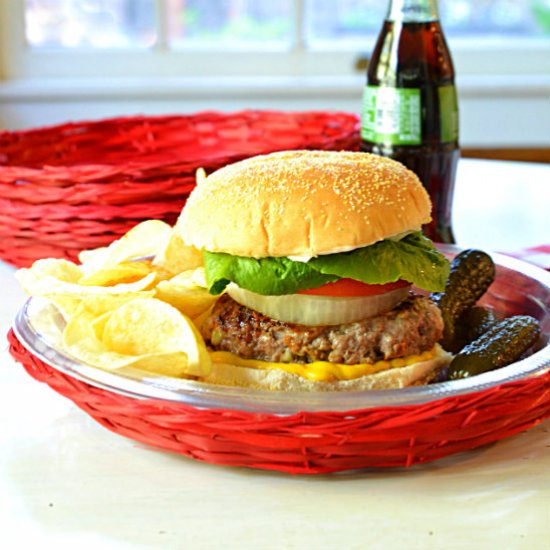 Blue Cheese Burgers