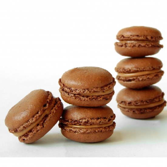 Chocolate Macarons