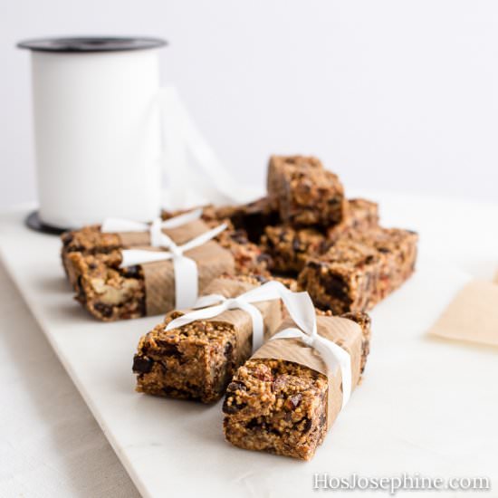 Popped Amaranth Energy Bars