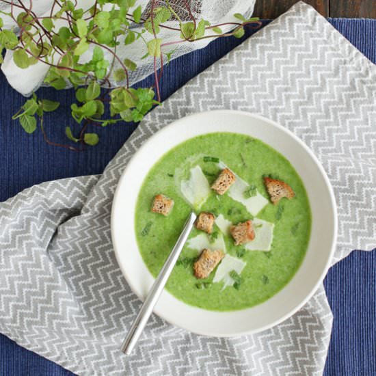 Fresh Pea Soup