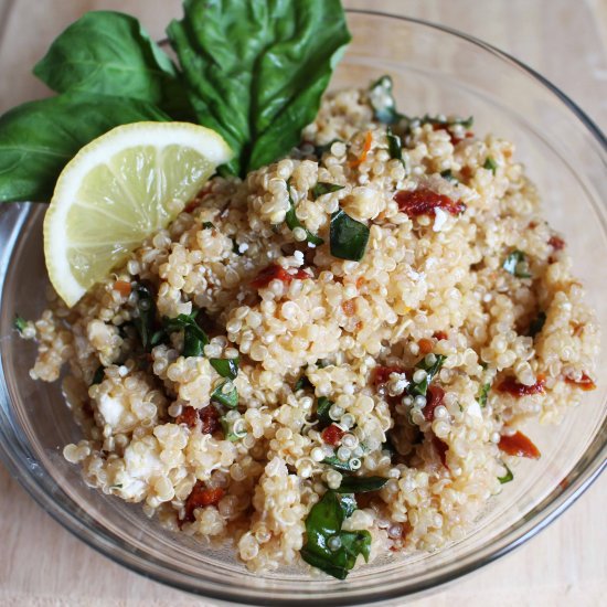 Italian Confetti Quinoa Salad