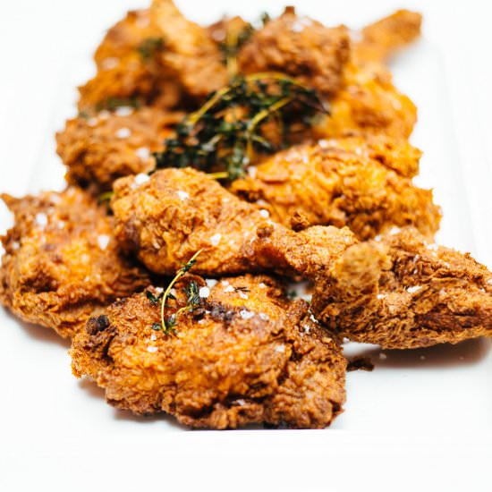 Spicy Buttermilk Fried Chicken