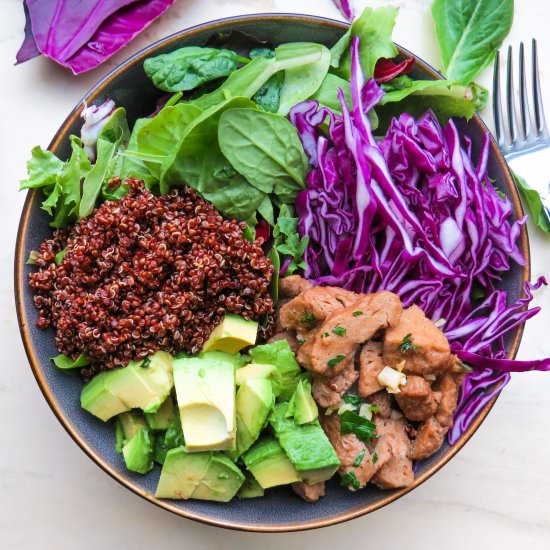 Meatless Chicken Quinoa Salad