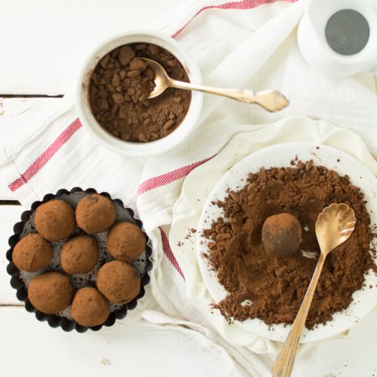 Aztec Chocolate Avocado Truffles