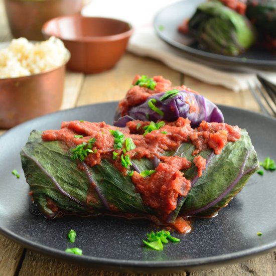 Vegan Cabbage Rolls – 2 Ways