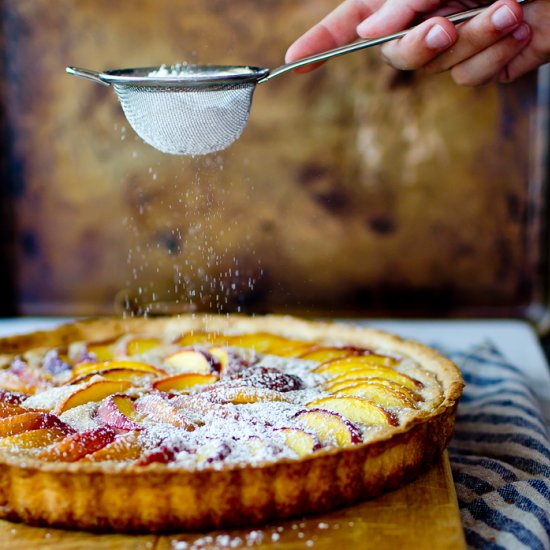 Peach Frangipane Tart