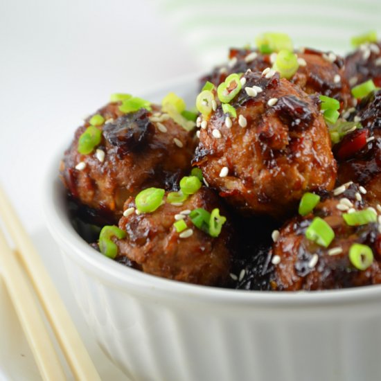 Teriyaki Chicken Meatballs