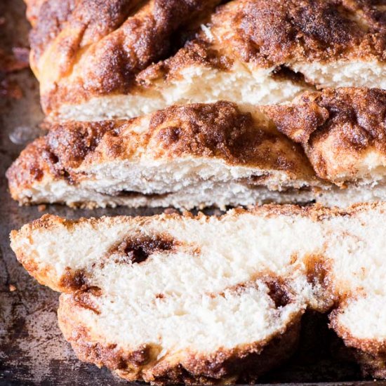 Cinnamon Crunch Braided Bread