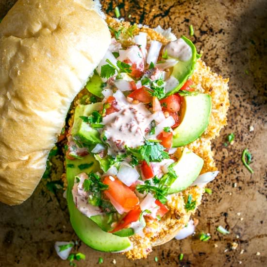 Baked Torta de Milanesa