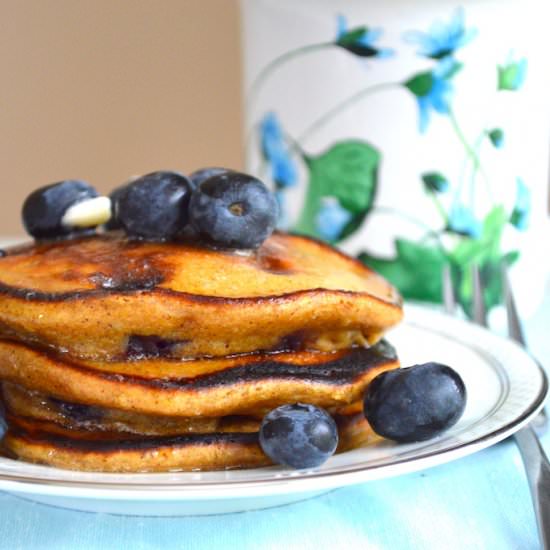 Blueberry Buttermilk Pancakes