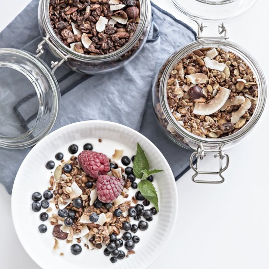 best granola – basis recipe