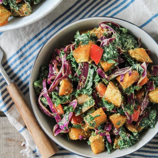 Southwest Kale and Potato Salad